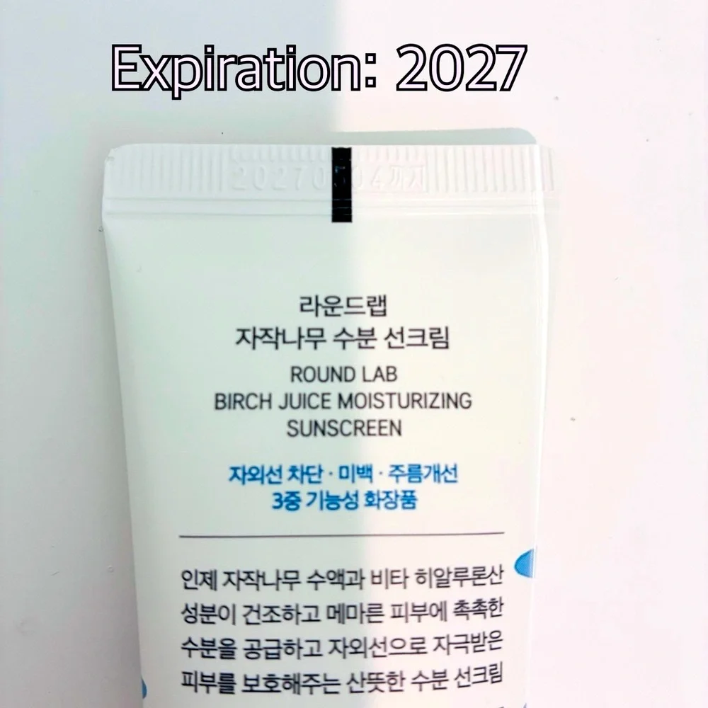 Korean Beauty Set Aqua Squalane Cream+Round Lab SPF+Aestura Cleanser - Picture 7 of 10
